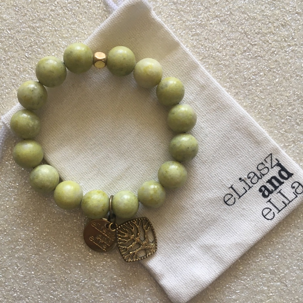 Eliasz & Ella Tranquil Green Bangin’ Bracelet
